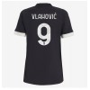 Juventus Dusan Vlahovic #9 Tredjedrakt Kvinner 2023-24 Kortermet